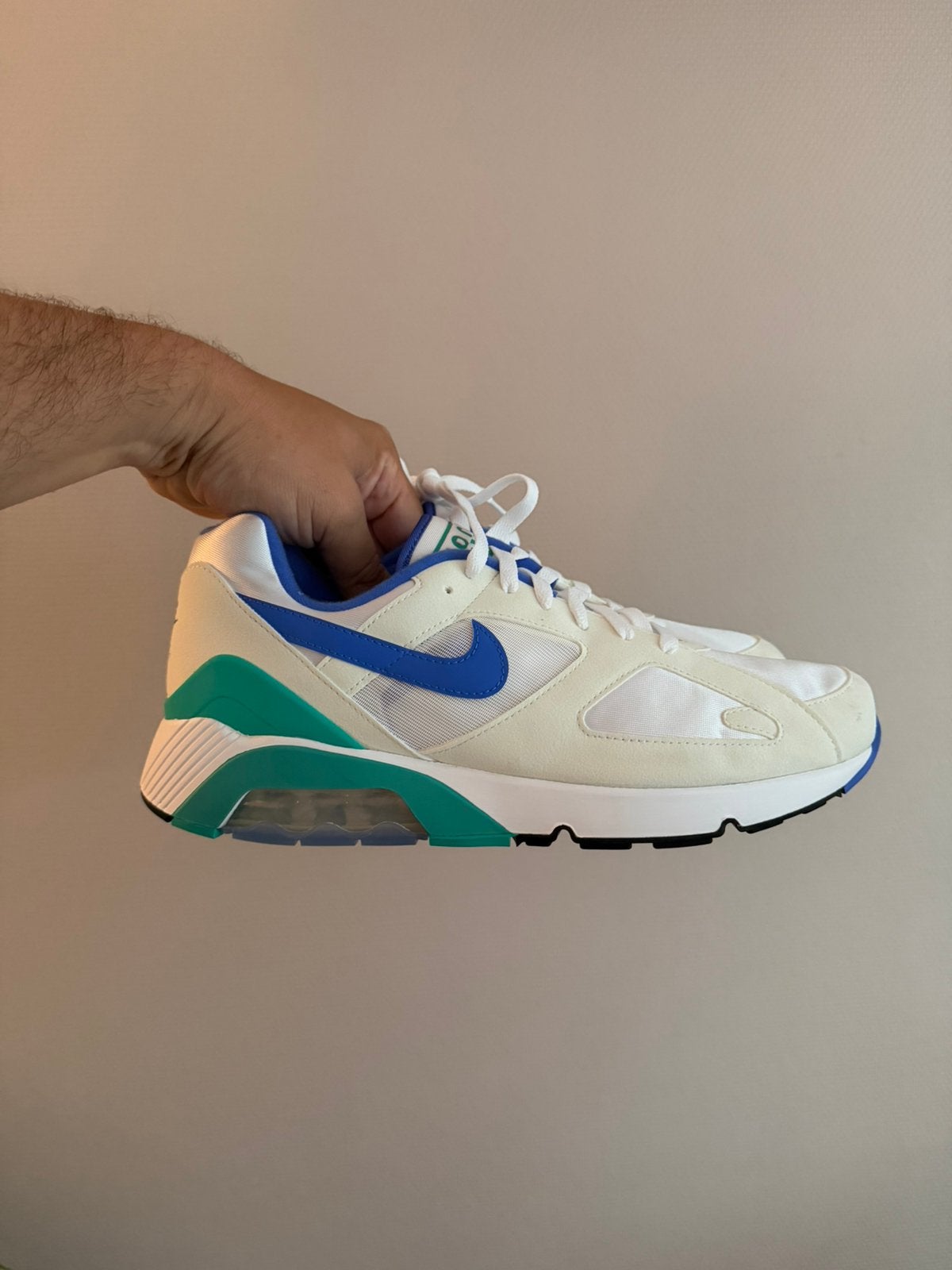 Nike air max 180 - EU47.5, Wit, Nieuw, Ophalen of Verzenden, Sneakers of Gympen