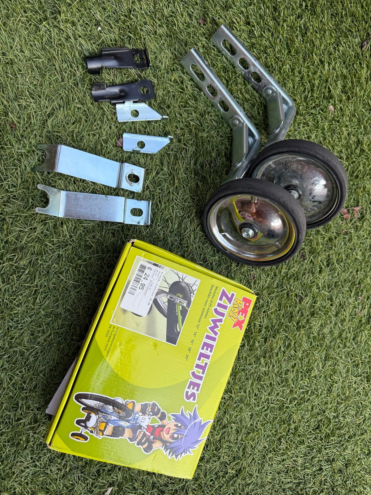 Nieuwe PEX Zijwieltjes voor Kinderfiets 12"-20", Ophalen, Nieuw