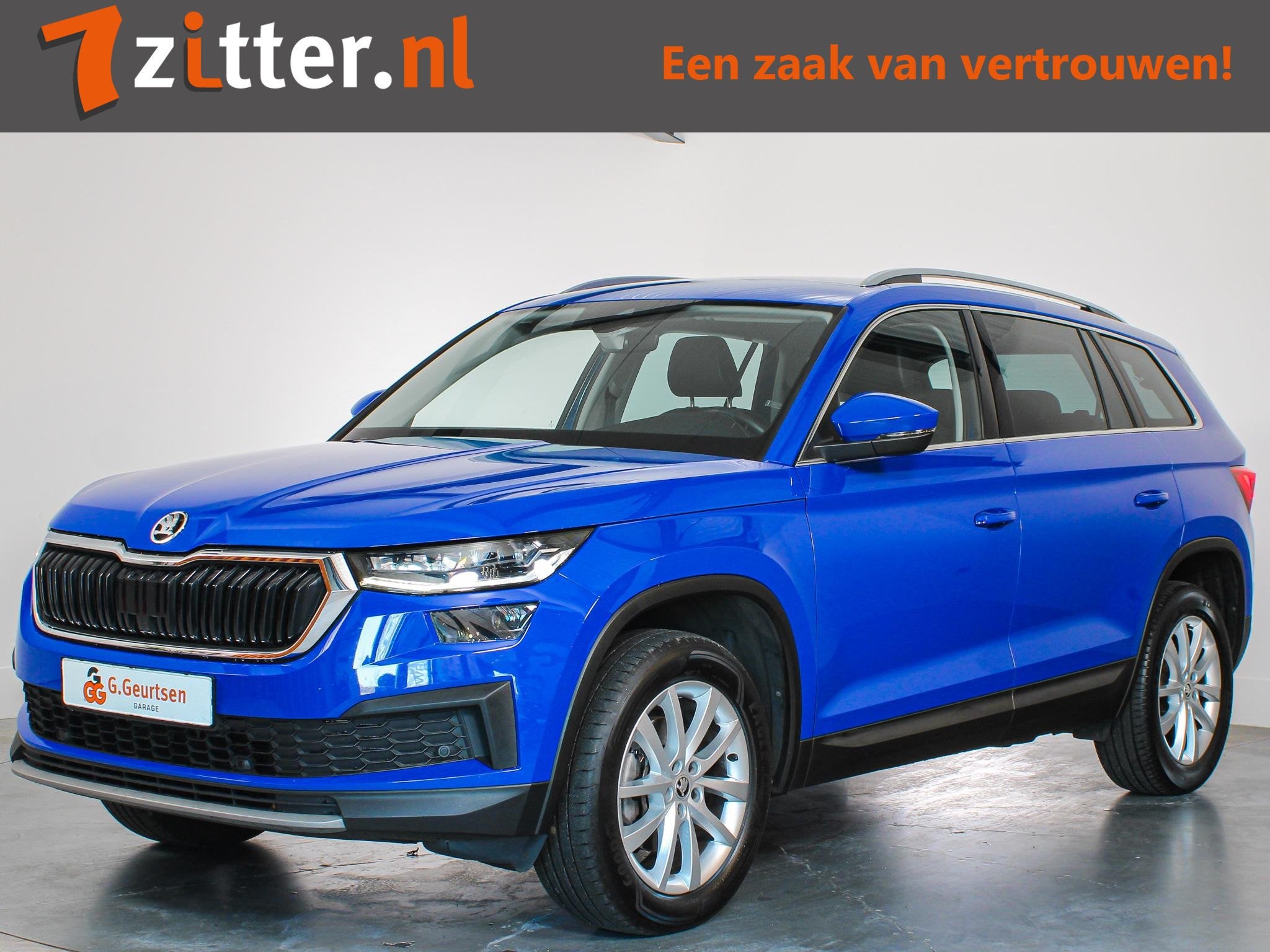 Skoda Kodiaq 1.5 TSI Business Edition 7-Persoons Trekhaak, C, Voorwielaandrijving, 4 cilinders, 150 pk, Blauw