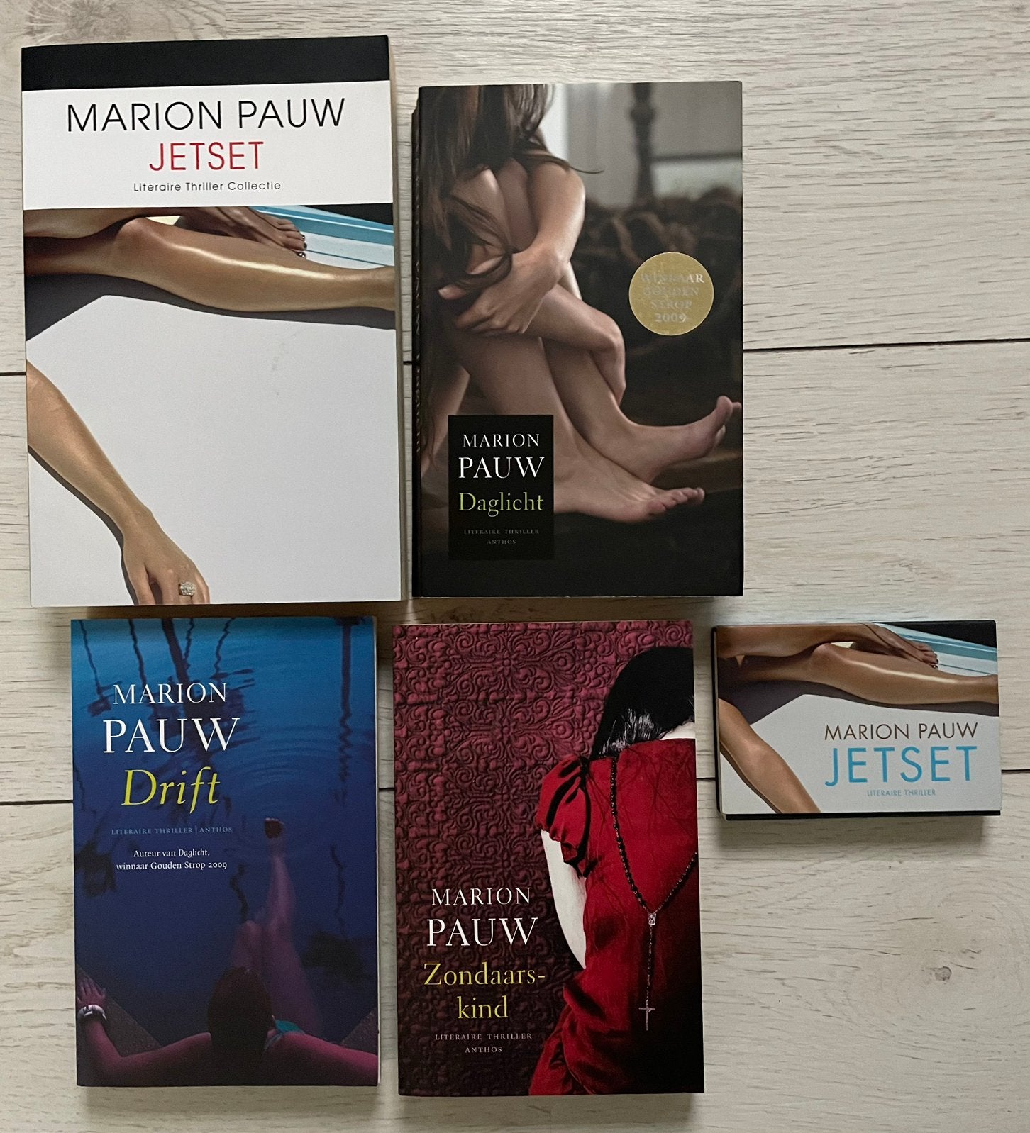 4 boeken en 1 dwarsligger van Marion Pauw, Boeken, Ophalen of Verzenden, Zo goed als nieuw, Nederland