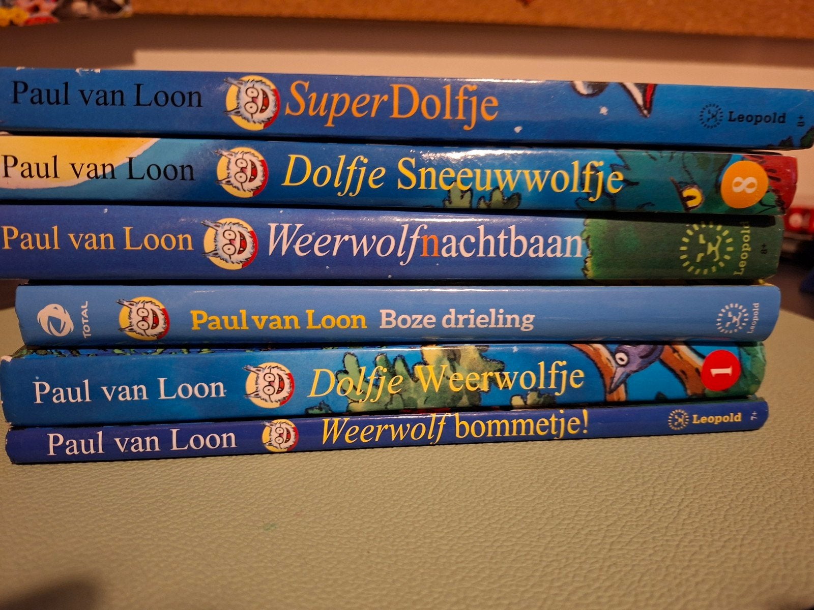 Dolfje Weerwolfje boeken Paul van Loon (6 stuks), Ophalen, Gelezen, Paul van Loon