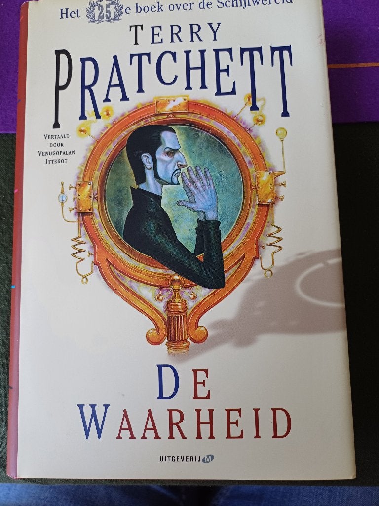 Terry pratchett de waarheid. Hardcover. ., Boeken, Ophalen, Gelezen, Terry Pratchett