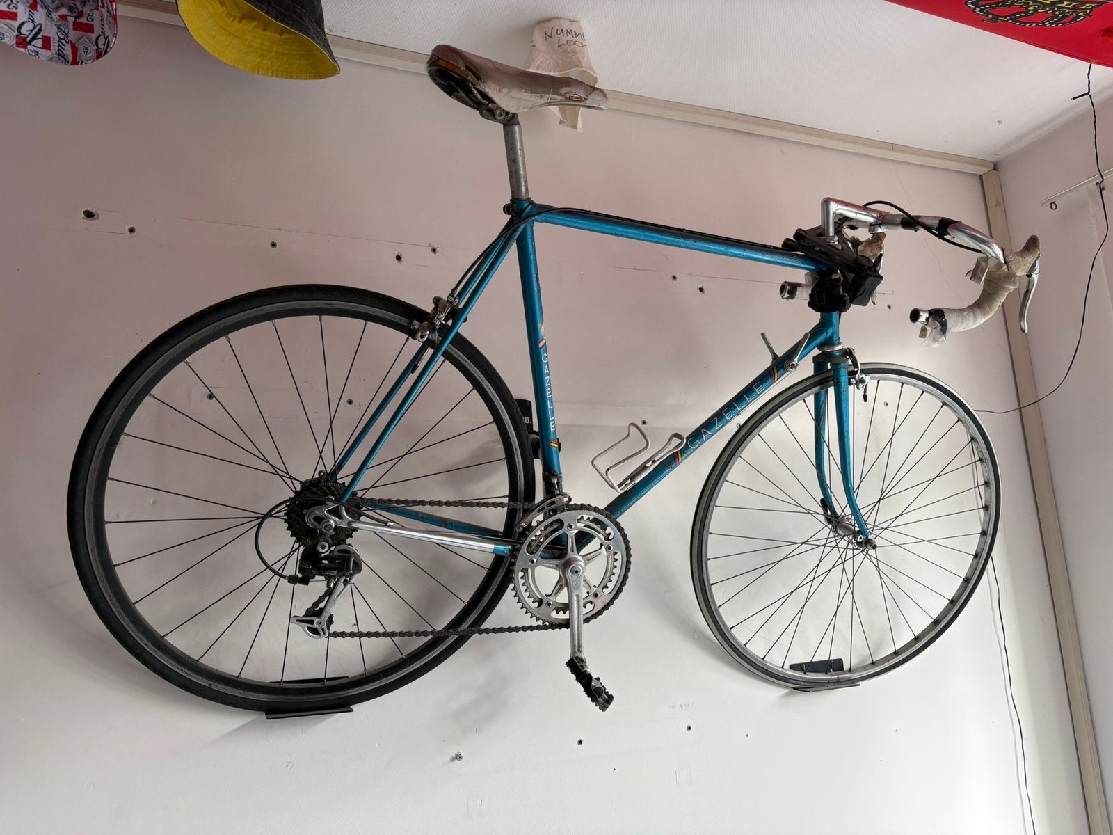 Vintage Racefiets, Ophalen, 28 inch, Gazelle, Gebruikt