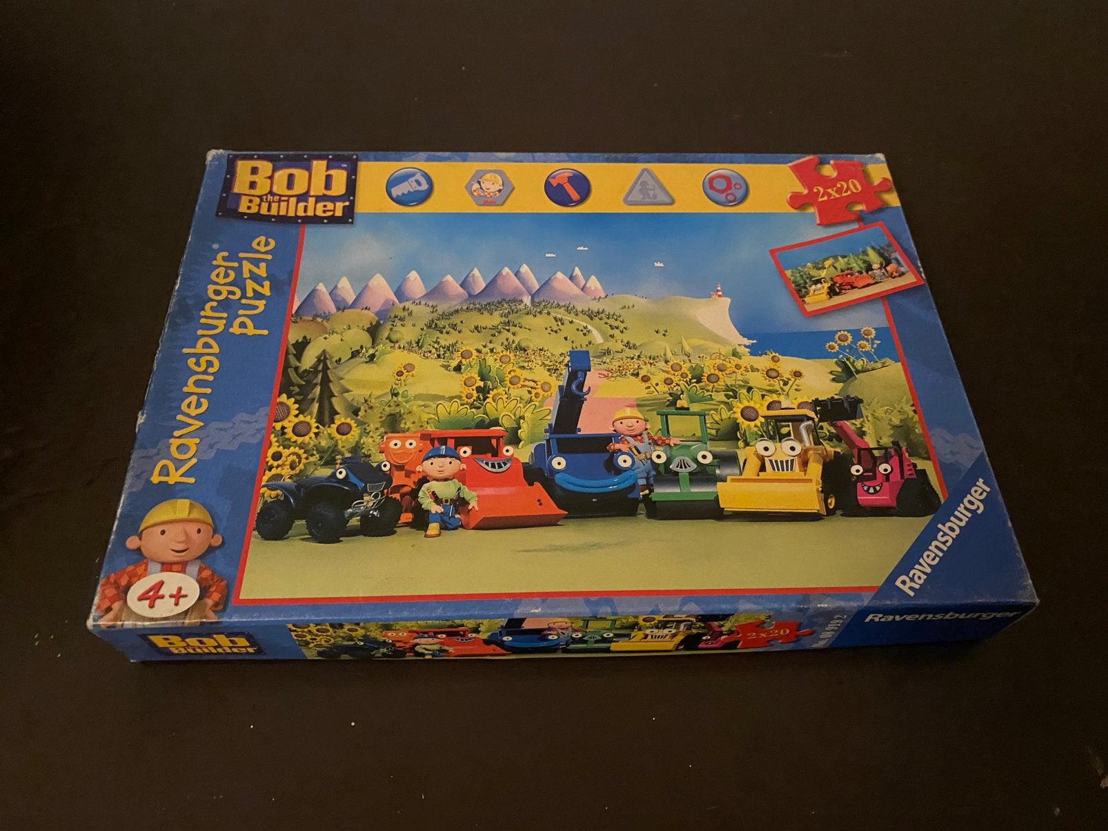 2x Bob de Bouwer puzzels in 1 doos (Ravensburger) (A), Ophalen of Verzenden