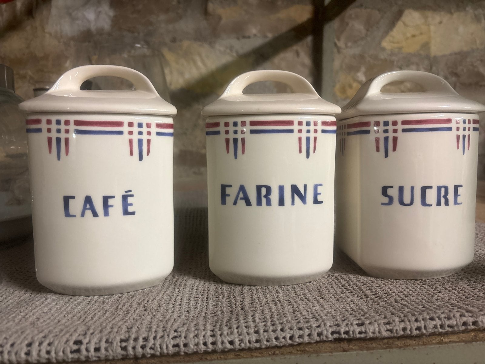 Le Comptoir De Famille voorraadpotten (3 stuks), Ophalen of Verzenden