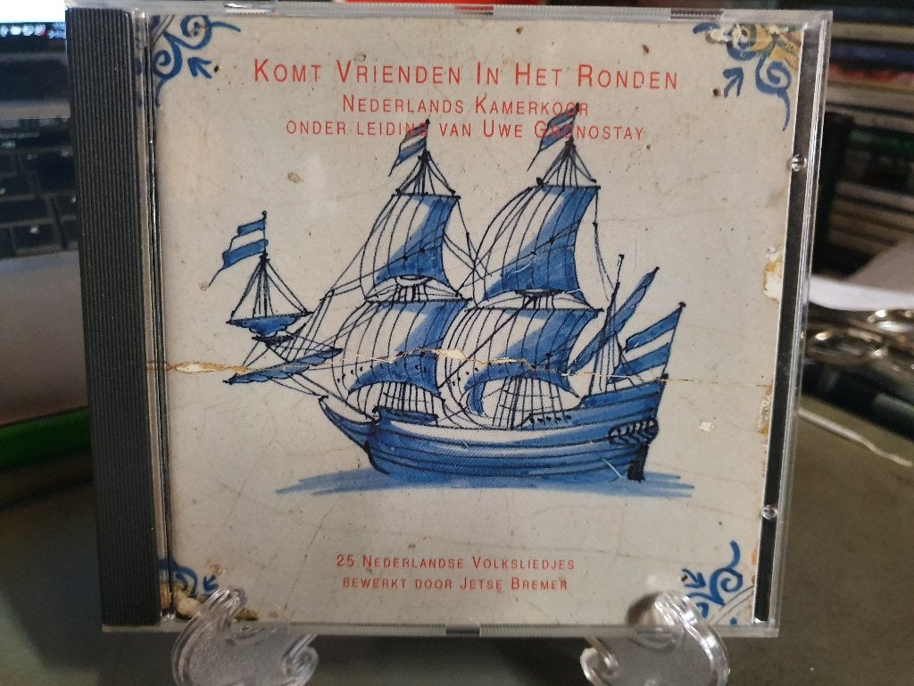 Komt vrienden in het Ronden - Nederlands Kamerkoor CD, Cd's en Dvd's, Ophalen, Barok, Zo goed als nieuw, Overige typen