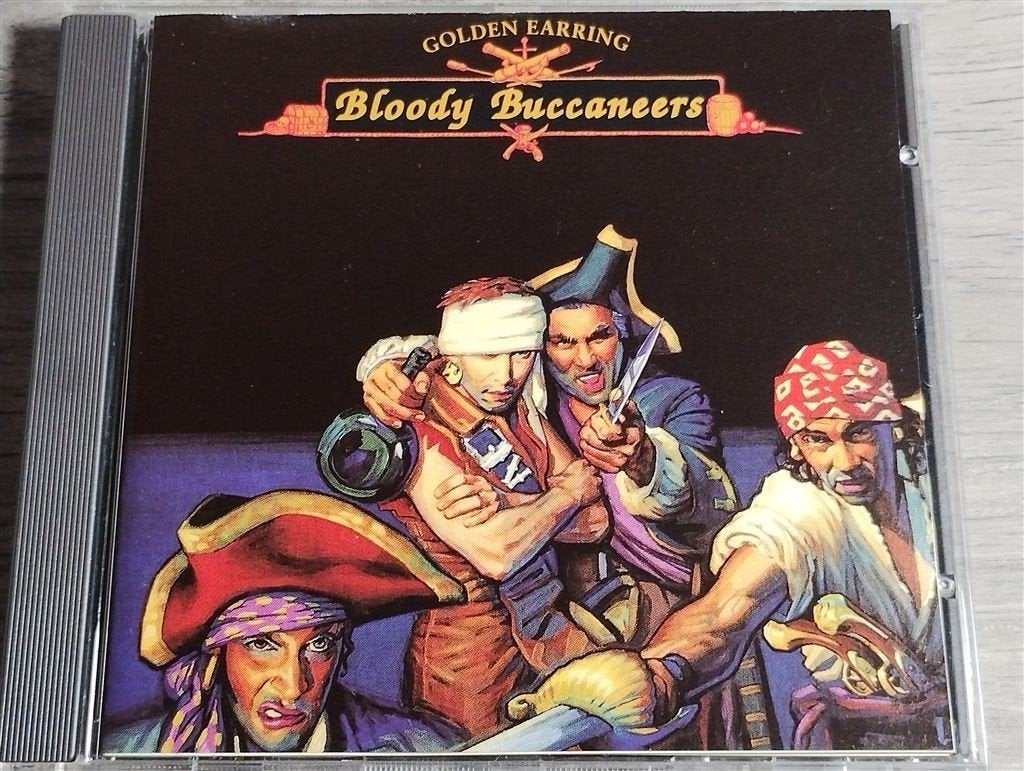 Golden Earring ‎– Bloody Buccaneers, Cd's en Dvd's, Ophalen of Verzenden, Zo goed als nieuw, Poprock