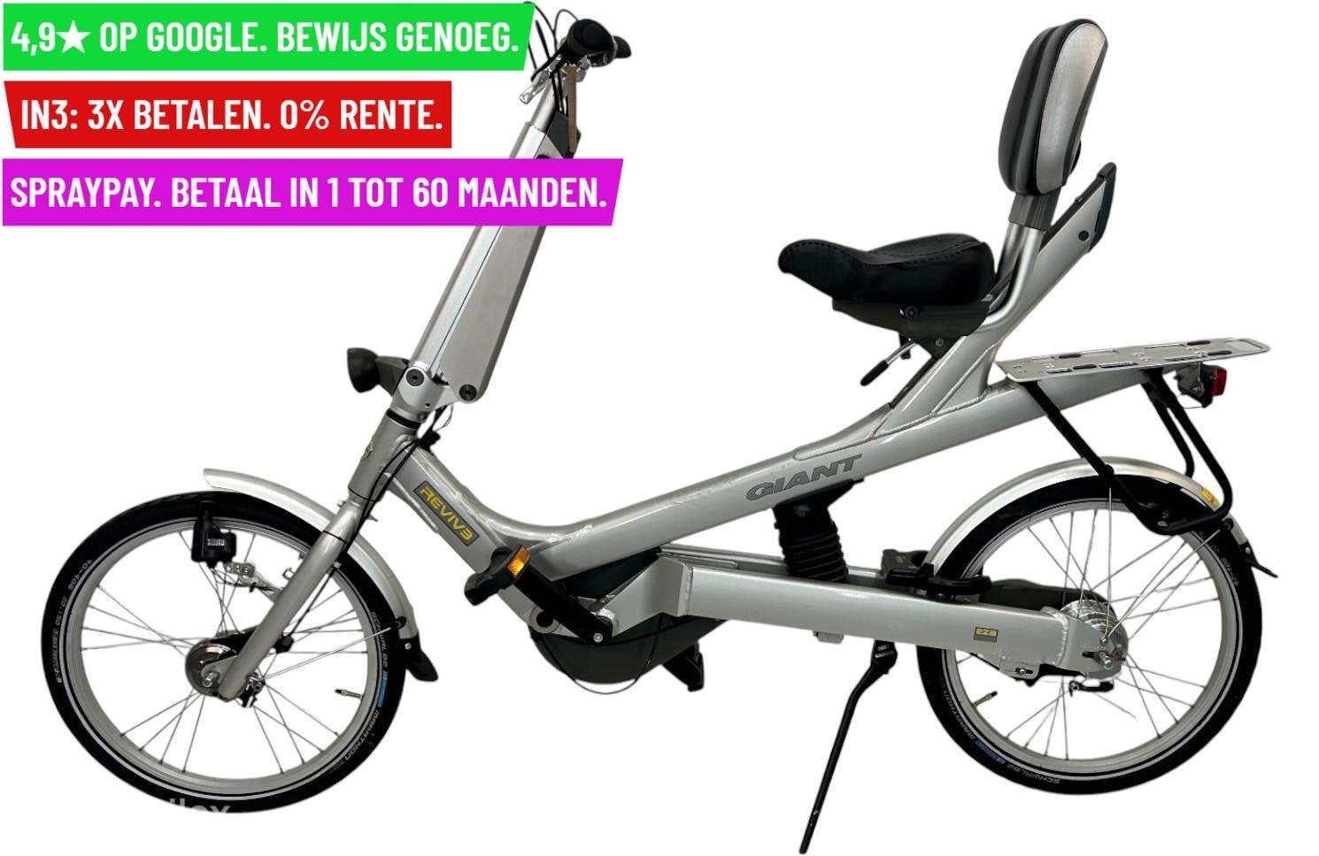 Ligfiets Giant Revive 20"/Onesize/7ver - Garantie/Levering, Overige merken, 9713 Bv Groningen, Gebruikt, Giant