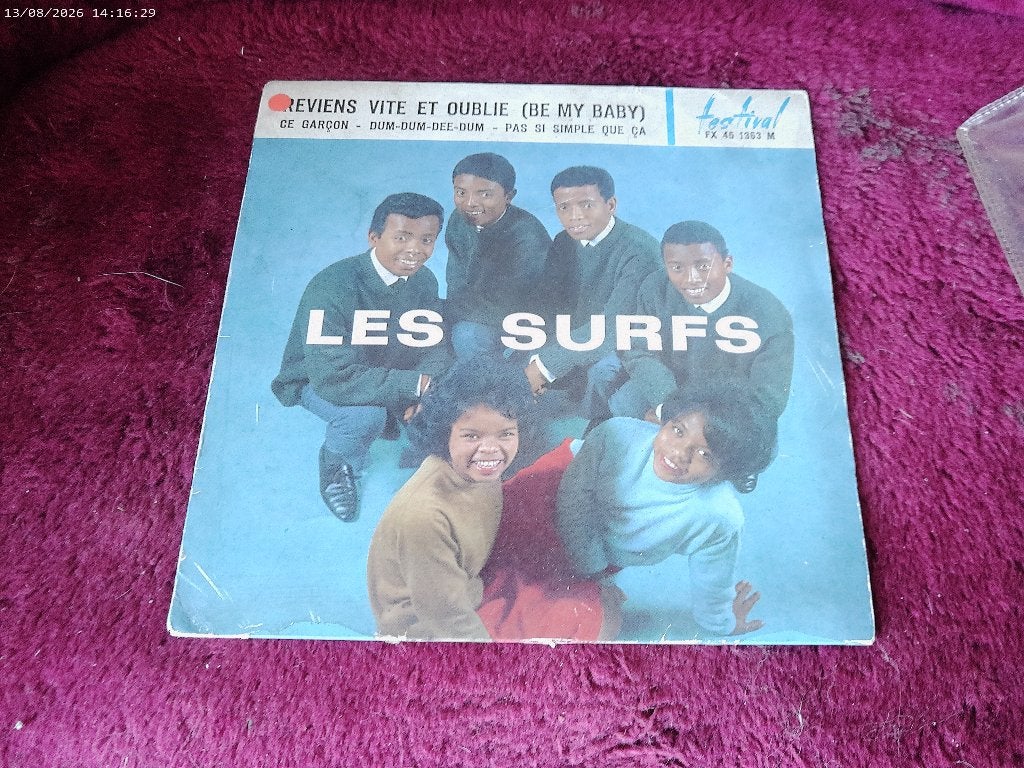 EP Les Surfs - Reviens vite et oublie, Gebruikt, 7 inch, Pop, EP