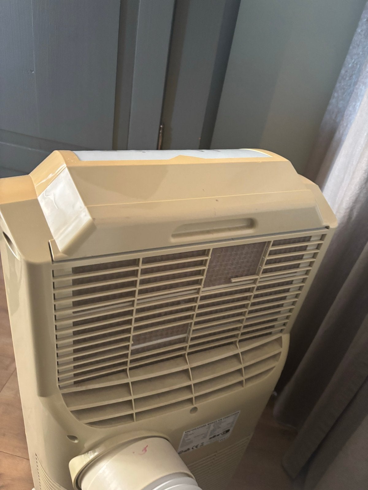 Mobiele airco - merk Zibro- Oud maar functioneel,, Ophalen, Gebruikt, Minder dan 60 m³, 3 snelheden of meer