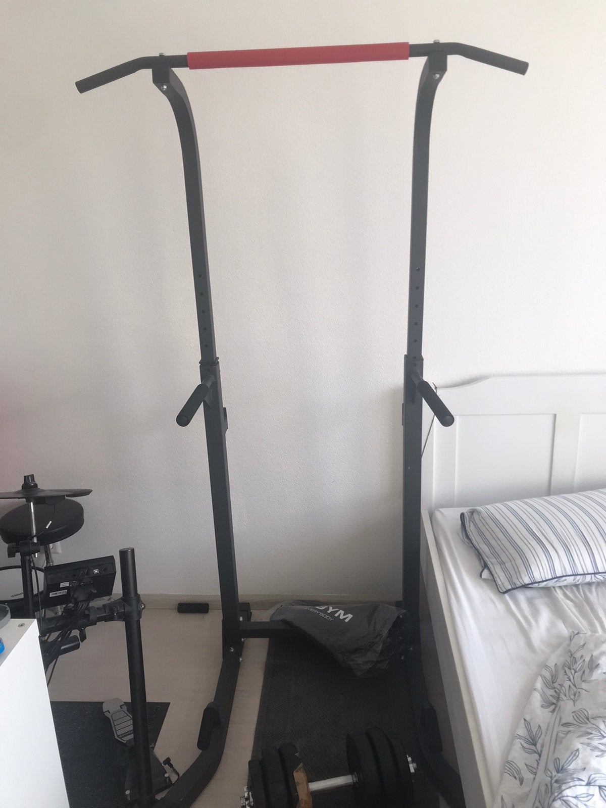 Fitness Workout Station. Pull-up, Push-up, Bar en Dip Bar, Ophalen of Verzenden, Zo goed als nieuw, Rug, Oprekstang