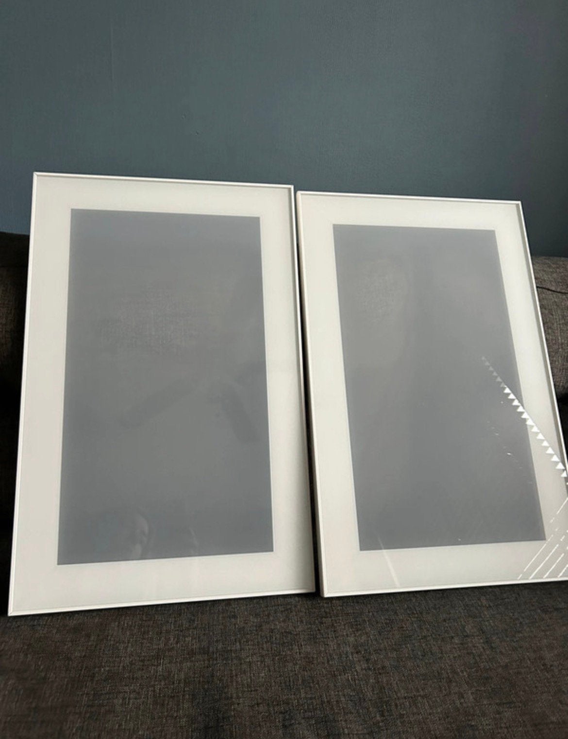 Vitrine deurtjes – IKEA Glassvik (wit, 60x38 cm), Ophalen, 50 tot 100 cm, Zo goed als nieuw, Minder dan 100 cm