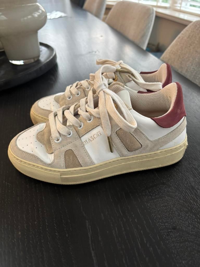 Sneakers Mason Garments maat 36, Wit, Ophalen of Verzenden, Sneakers of Gympen, Gedragen