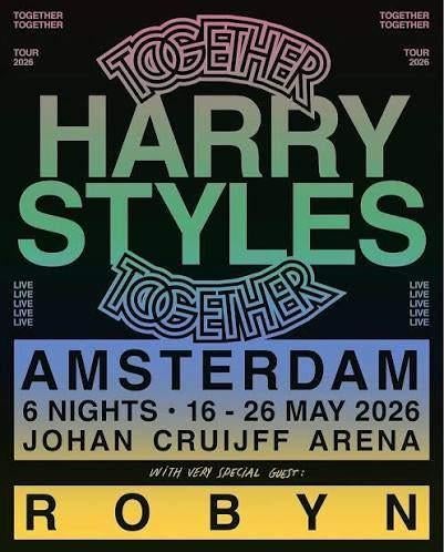 Harry styles rear ga 4/6, Tickets en Kaartjes, Twee personen