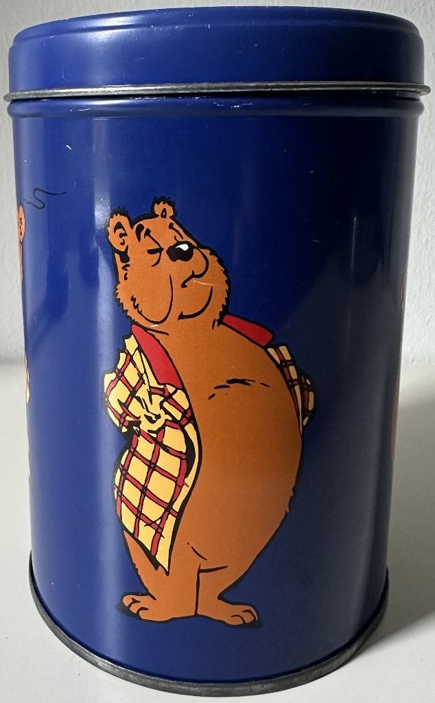 MARTEN TOONDER - BOMMEL - BLIK - 15 CM HOOG, Ophalen of Verzenden, Olivier B, Bommel en Tom Poes, Zo goed als nieuw, Gebruiksvoorwerp