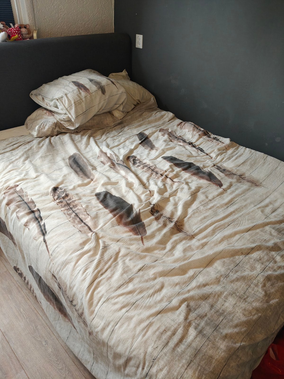 Boxspring 210x160, Ophalen, Gebruikt, 210 cm, Tweepersoons