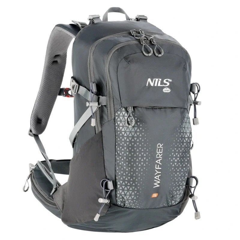 Nils Wayfarer Grey 35 liter Dagrugzak, Sieraden, Tassen en Uiterlijk, Tassen | Rugtassen, Overige merken, Outdoorsportshop, Nieuw
