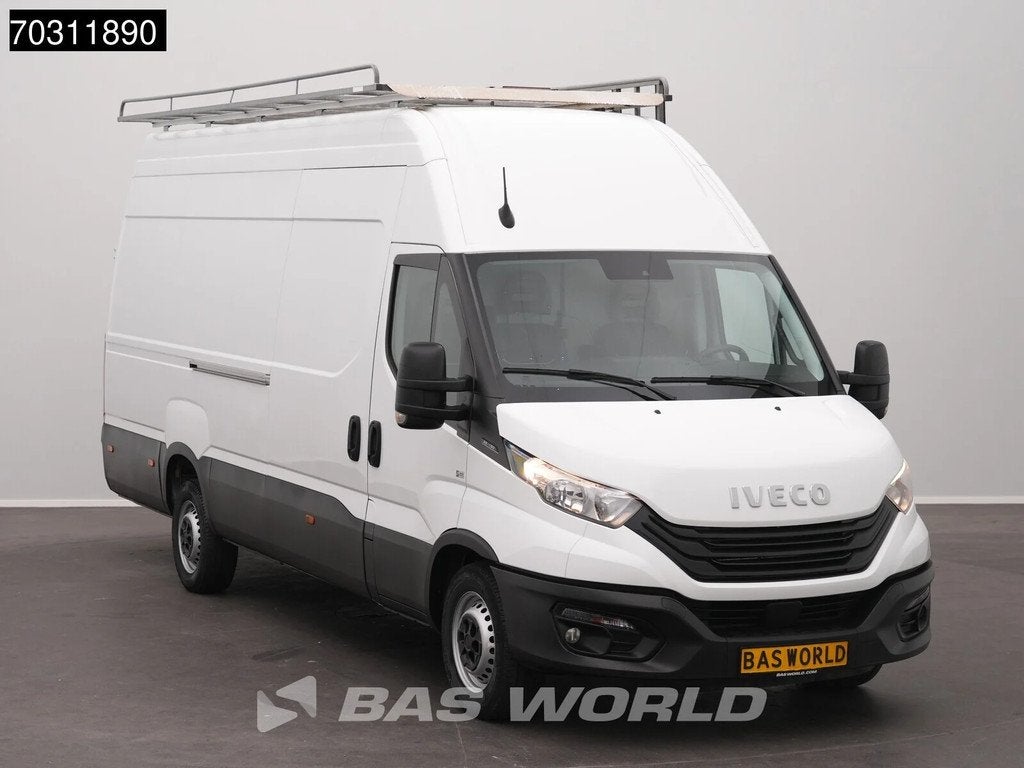 Iveco Daily 35S16 Glasresteel L3H3 160PK Navi Airco Cruise C, Auto's, Stof, Euro 6, Iveco, 160 pk