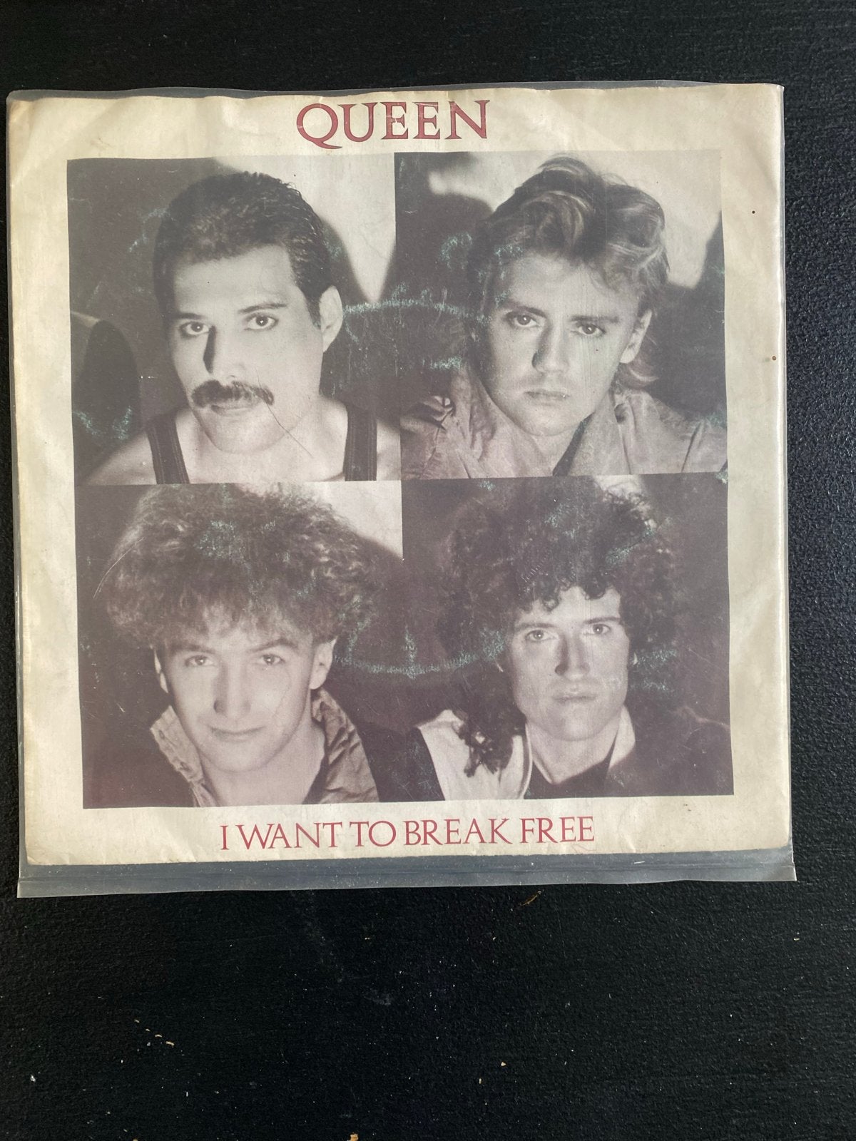 Queen - I Want To Break Free (7 inch vinyl single), Gebruikt, 7 inch, EP, Rock en Metal
