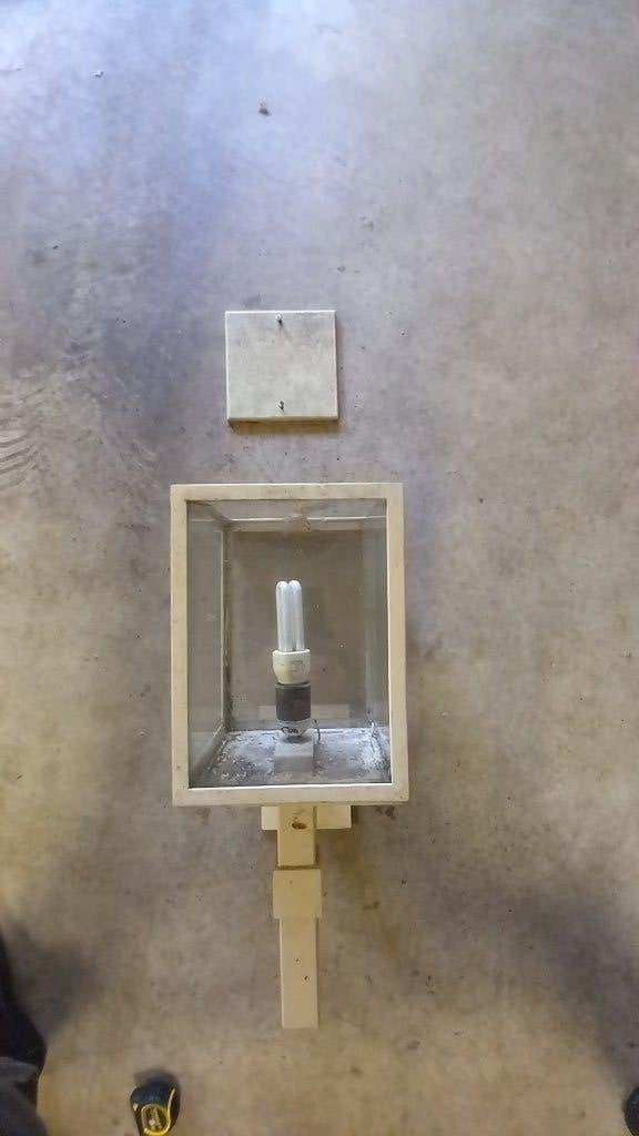 moderne strakke voordeur lantaarn, Ophalen, Gebruikt, Minder dan 50 watt, Wandlamp