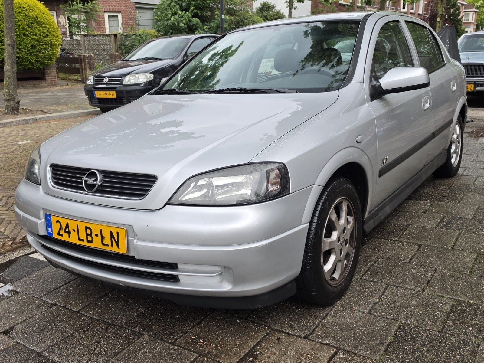 Opel Astra 1.6 16V - 5/Deurs - Airco - 2002 - APK 03/2027, Voorwielaandrijving, Stof, Zwart, 4 cilinders