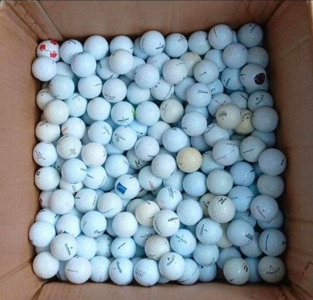 Golfballen, Sport en Fitness, Golf, Ophalen of Verzenden, Bal(len)