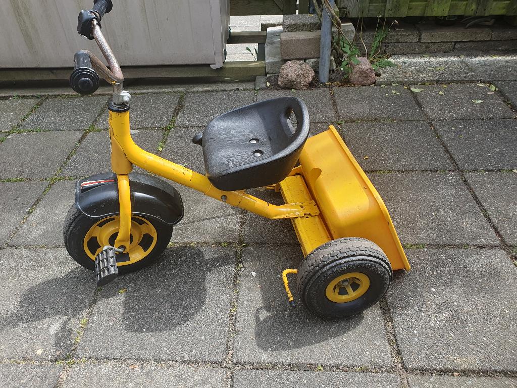 Driewieler, Ophalen, Gebruikt, Trapvoertuig