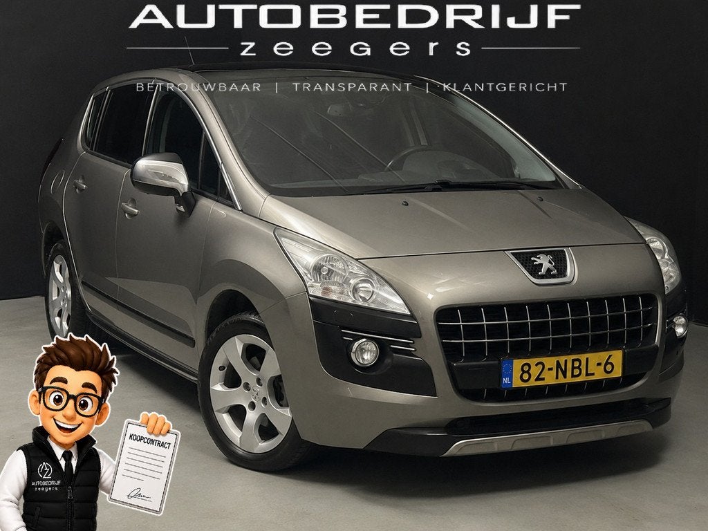 Peugeot 3008 1.6 Blue Lease Executive *NAVI* (bj 2010), Auto's, Peugeot, Bedrijf, Te koop, ABS, Airbags, Airconditioning, Alarm