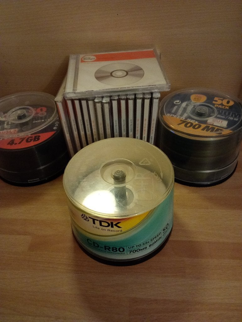 Herschrijfbare CD's en DVD's - Diverse merken, Computers en Software, Ophalen, TDK, Onbekend, Overige typen, Nieuw