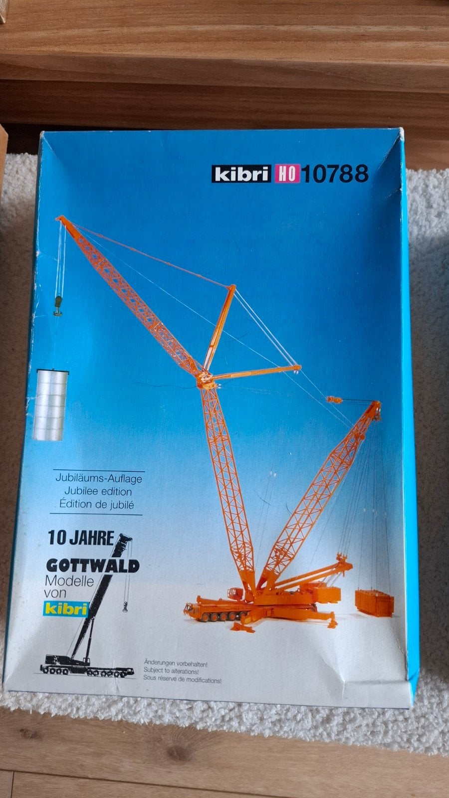 Kibri Kraan Jubileum Editie 10788 - Gottwald Gittermastkran, Overige merken, Gebruikt, 1:50 of kleiner, Overige typen