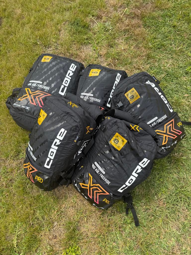 Core kites & gear te koop | XR Pro2, Pace Pro, Imperator, Gebruikt, 10 m², Geen board, Ophalen of Verzenden
