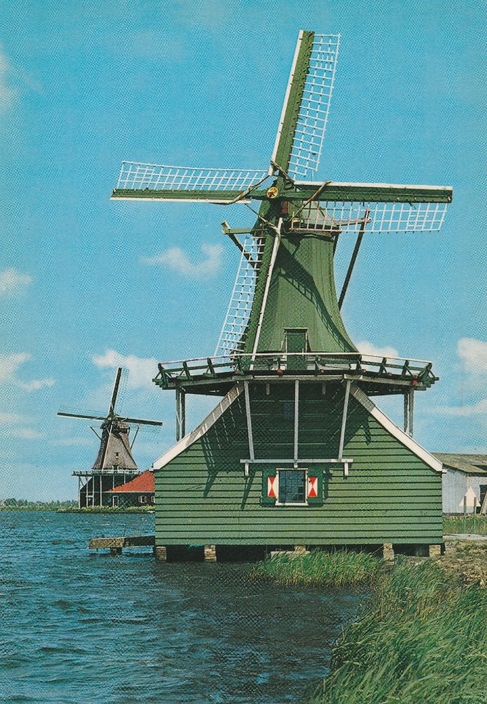 ZAANDAM Molen De Huisman Zaanse Schans, Verzenden, 1960 tot 1980, Ongelopen, Noord-Holland