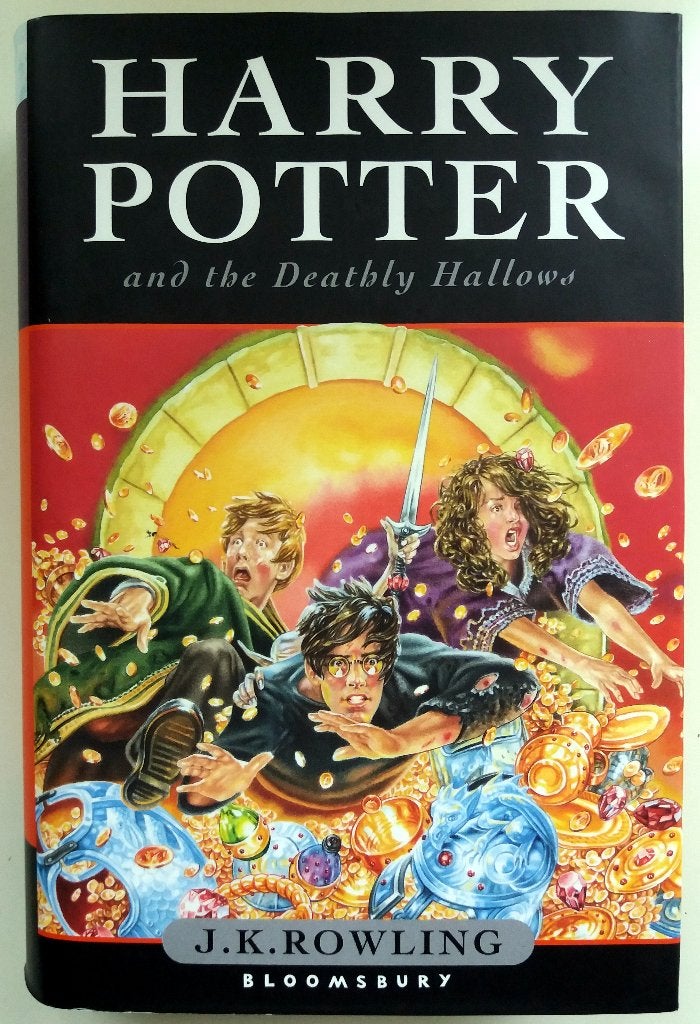 J.K. Rowling - Harry Potter and the Deathly Hallows (ENGELST, Ophalen of Verzenden, Zo goed als nieuw, Fictie