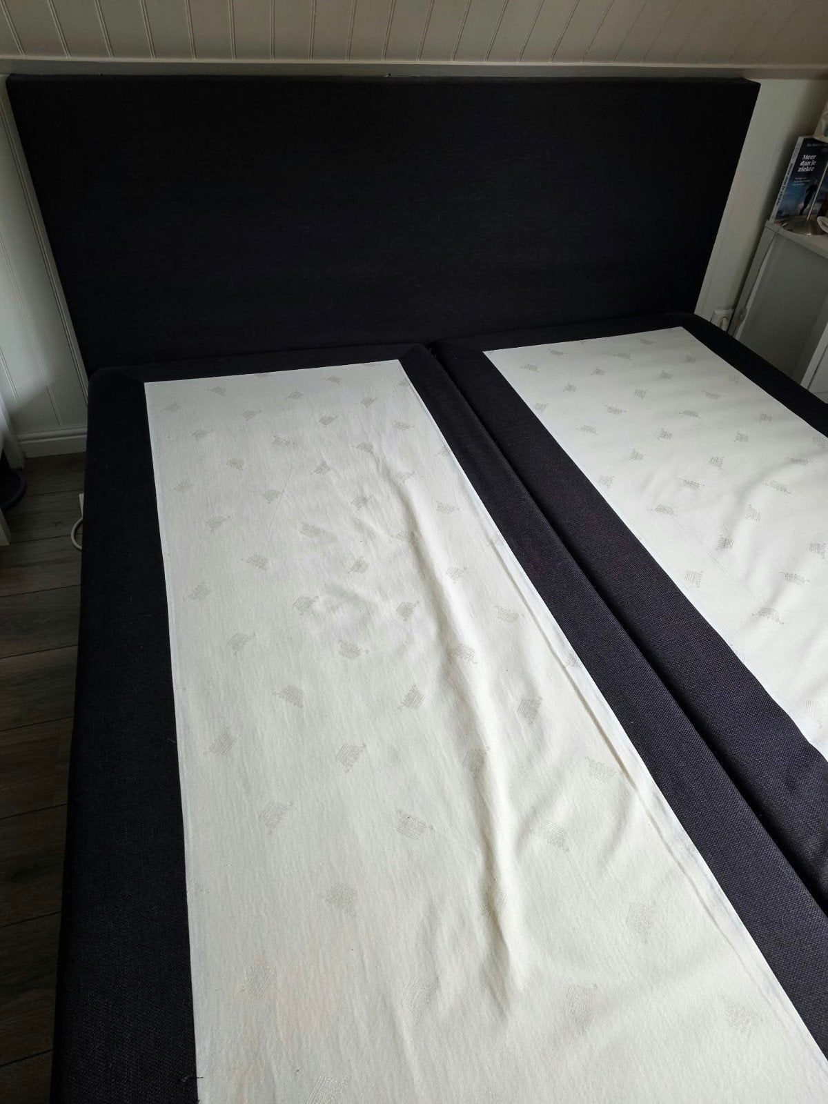 Boxspring 2 persoons 1.80x2.00m, Ophalen, Tweepersoons, 180 cm
