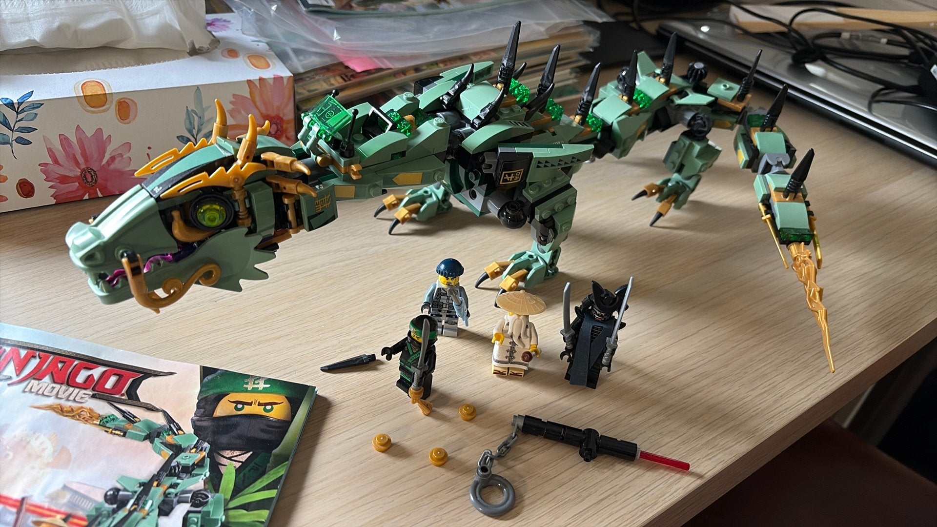 Lego Ninjago 70612 Green Ninja Mech Dragon, Ophalen of Verzenden, Zo goed als nieuw