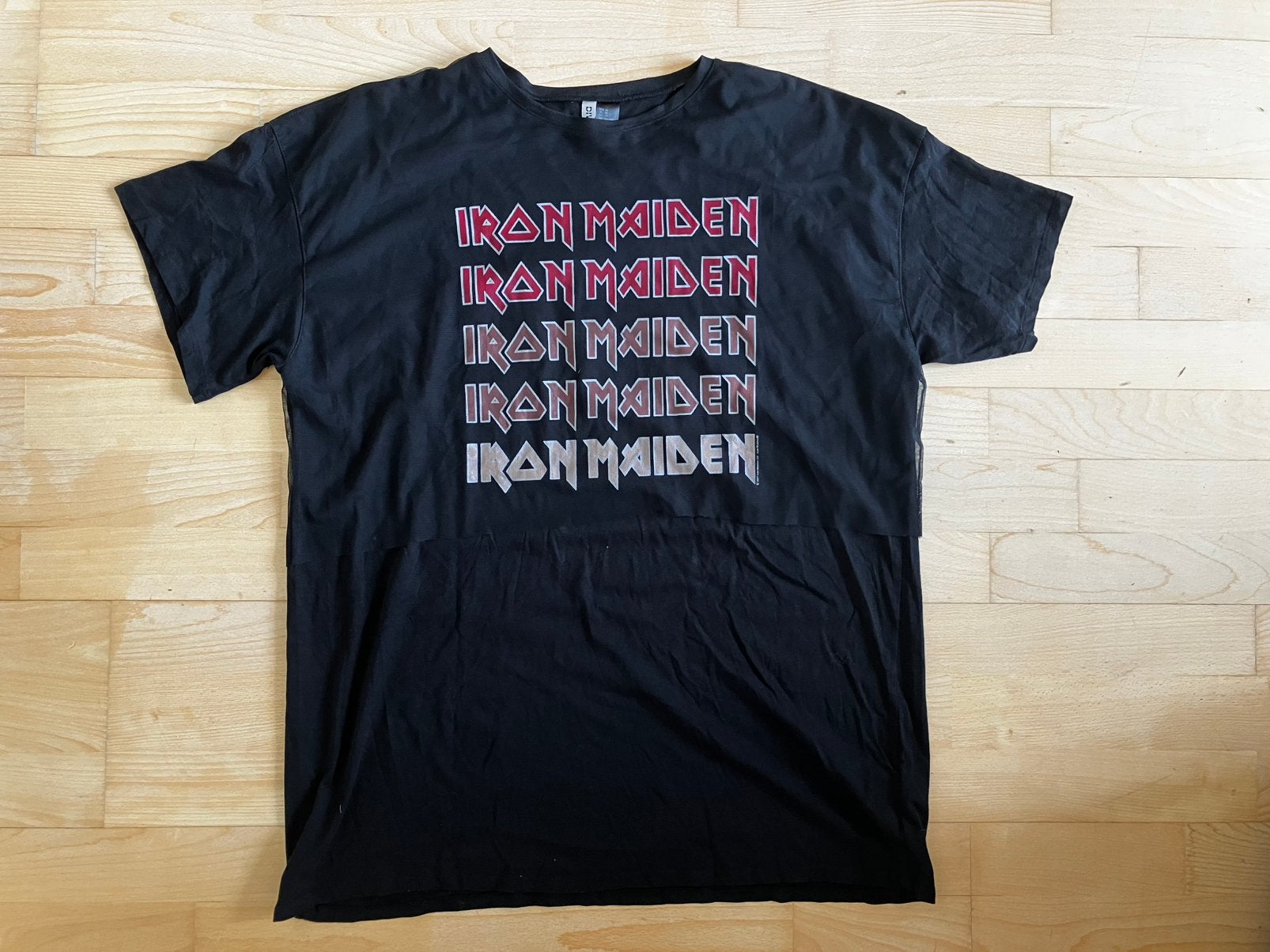 dames T-shirt Ironmaiden, Ophalen, Zwart, Zo goed als nieuw, Korte mouw