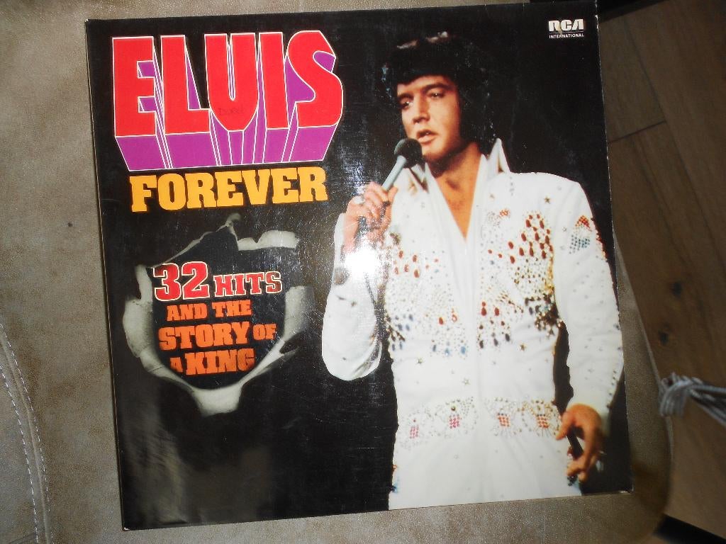 Dubbel LP Elvis Presley, Gebruikt, Inclusief binnenhoes, Ophalen of Verzenden, 12 inch