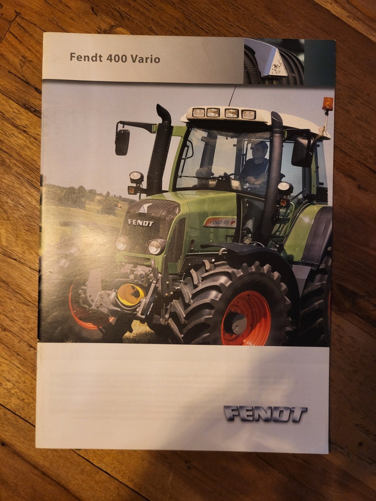 tractor folder Fendt 400 Vario, Ophalen of Verzenden, Zo goed als nieuw