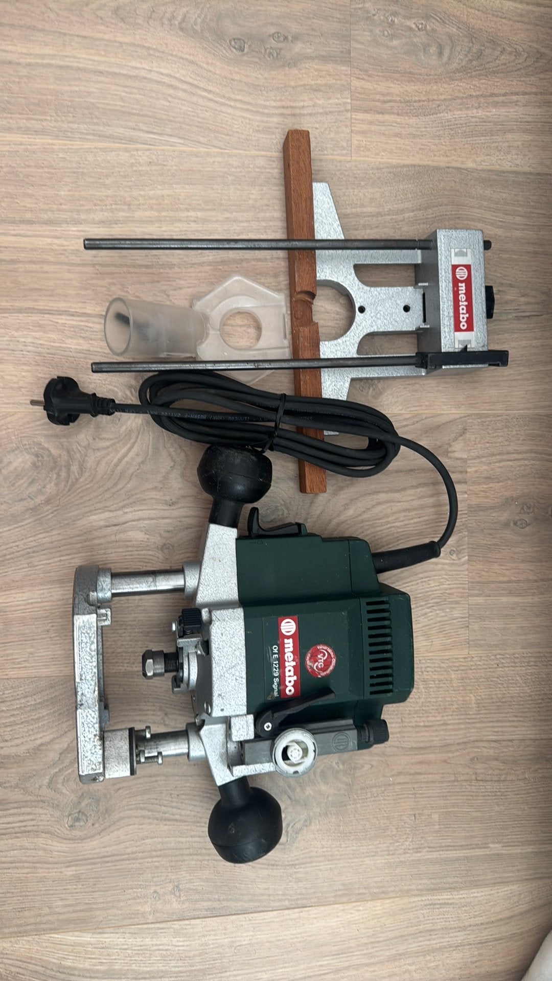 Mooie metabo bovenfrees, Doe-het-zelf en Verbouw, Gereedschap | Freesmachines, Ophalen of Verzenden, Elektrisch, Bovenfrees