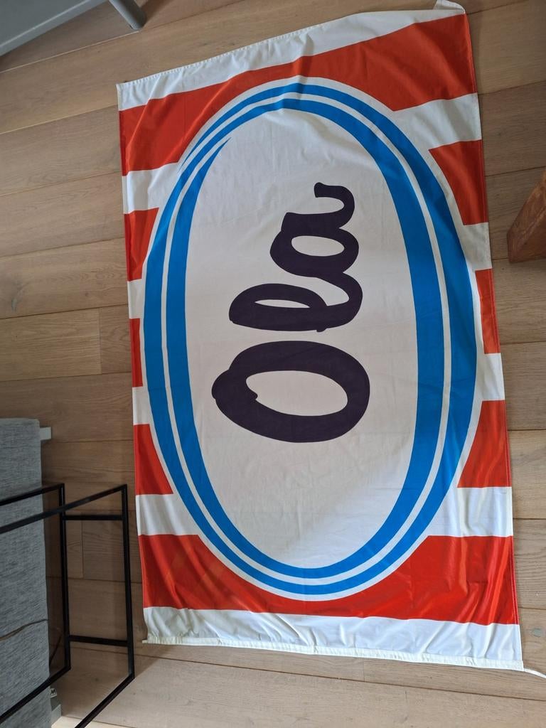 Ola Vlag Vintage, Verzamelen, Ophalen of Verzenden, Zo goed als nieuw, Overige typen