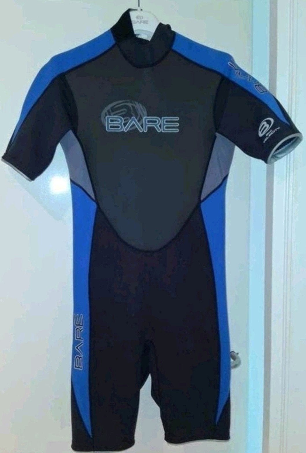 Te koop: Bare Velocity 2mm duikpak natpak shorty. Maat M., Watersport en Boten, Ophalen of Verzenden, Gebruikt, Duikpak