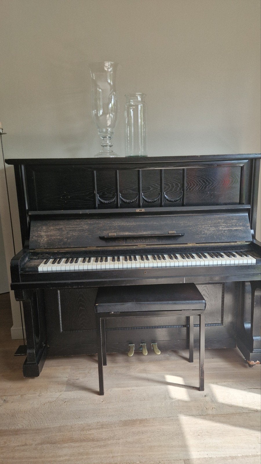 piano Hofmann & czerny, Ophalen, Gebruikt, Zwart