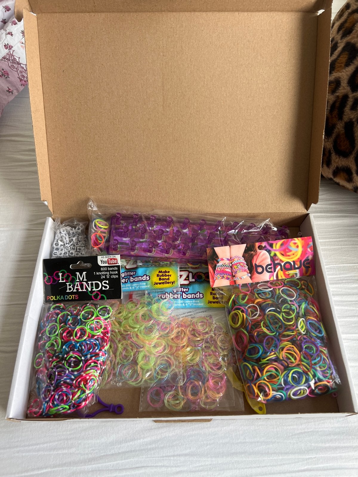 Grote set Loom Bands met weefgetouw en accessoires, Ophalen of Verzenden, Zo goed als nieuw, Overige typen