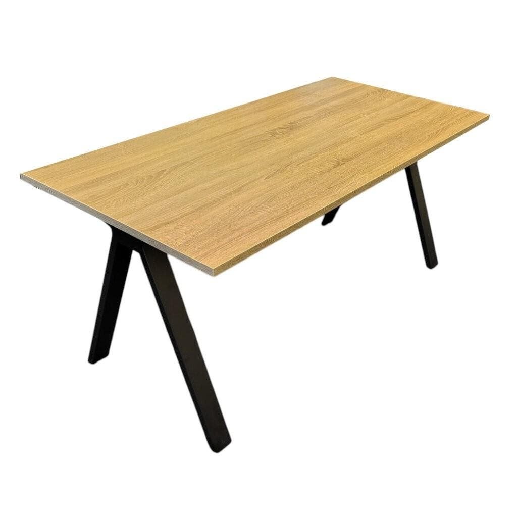 MN Vergadertafel V-leg, Overige stijlen, 160 cm, MN, Spaanplaat of MDF
