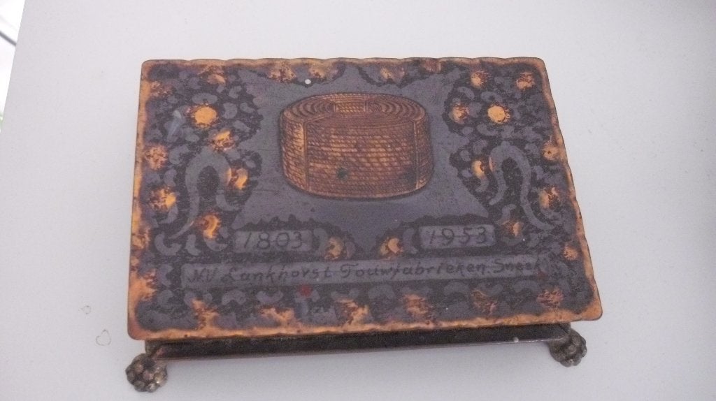 Brons deksel-doos, Antiek en Kunst, Ophalen of Verzenden, Brons