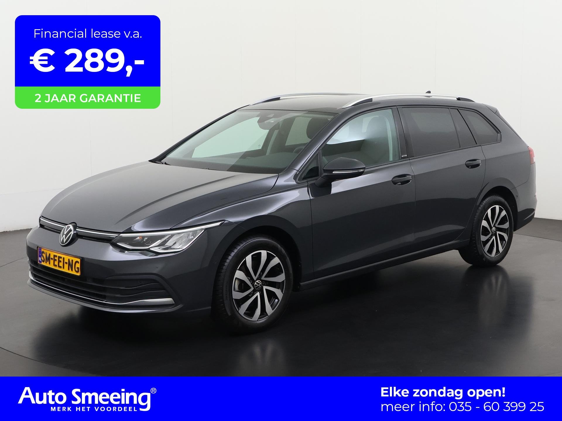 Volkswagen Golf Variant 1.0 eTSI Active DSG | Camera | Stuur, Auto's, Stof, Gebruikt, 3 cilinders, Golf Variant