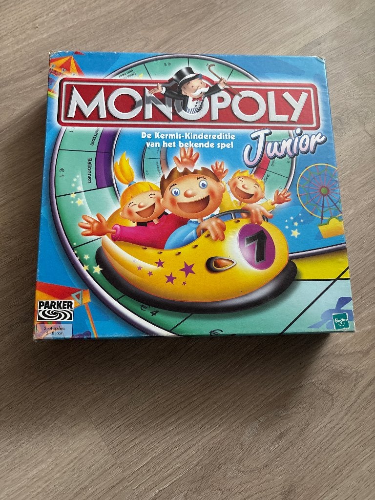 Monopoly junior, Ophalen, Gebruikt, Parker
