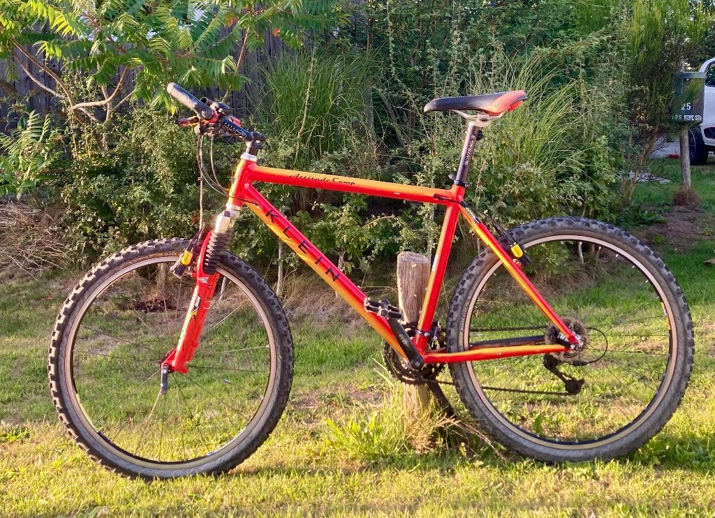 Vintage Klein Attitude mountainbike 1999 Sunburst, Gebruikt, 49 tot 53 cm, Ophalen, Overige merken