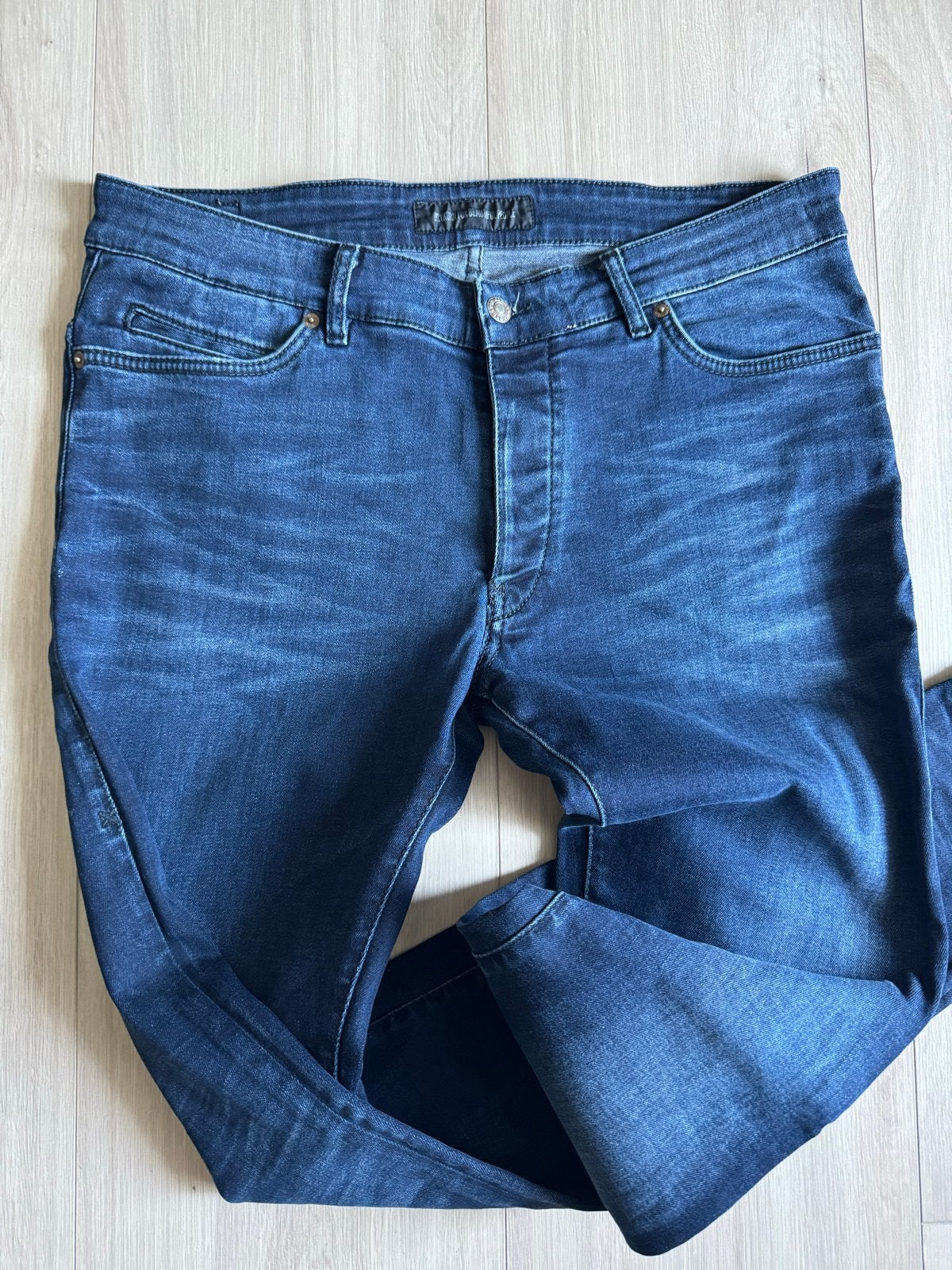 Drykorn Slimfit Jeans Donkerblauw W34/L34 (Confectie 50), Ophalen of Verzenden, Gedragen, Blauw, W33 - W34 (confectie 48/50)