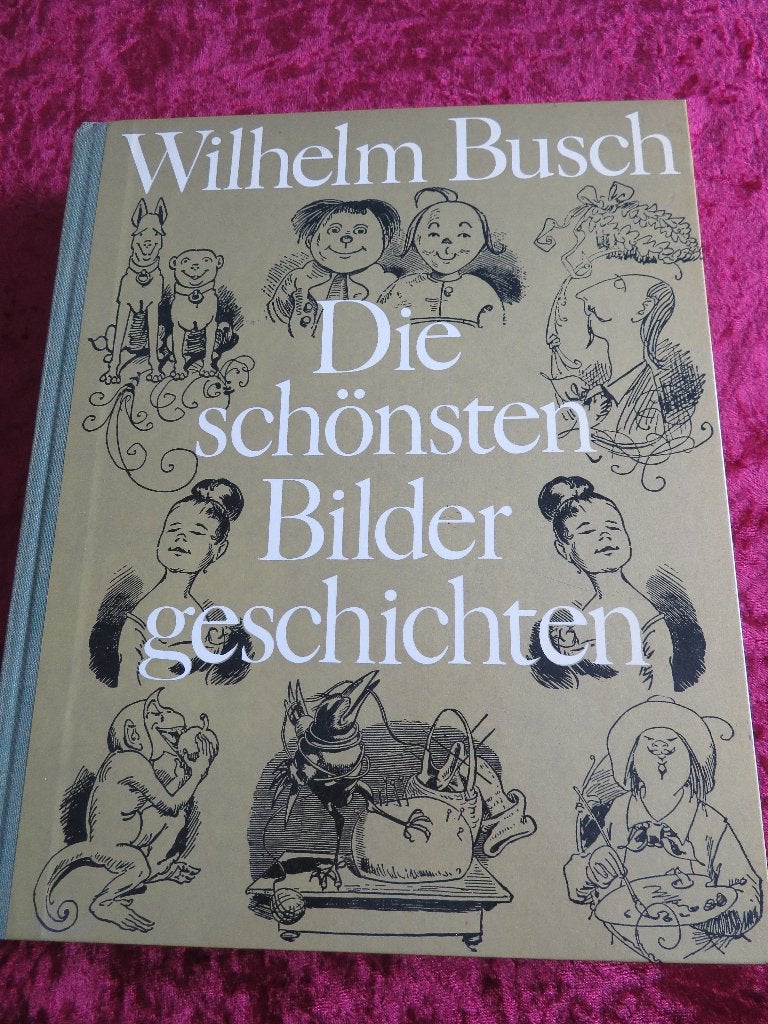 Wilhelm Busch - Die schönsten Bildergeschichten, Boeken, Gelezen, Eén stripboek, Ophalen of Verzenden, Wilhelm Busch